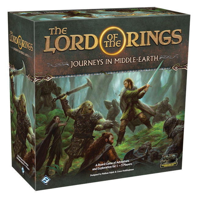 The Lord of the Rings: Journeys in Middle-Earth Board Game